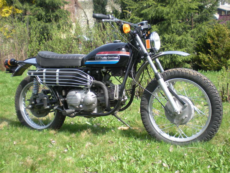 Original Road Test #b31 ★ HARLEY-DAVIDSON 350 SX ★ 1973 Essai Moto 