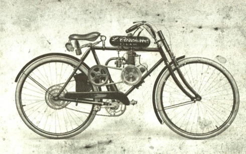 first motorized bicycle