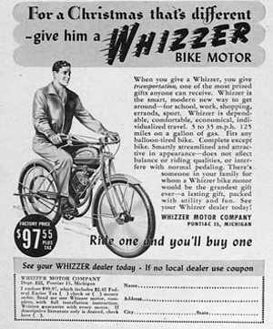 whizzer bike parts